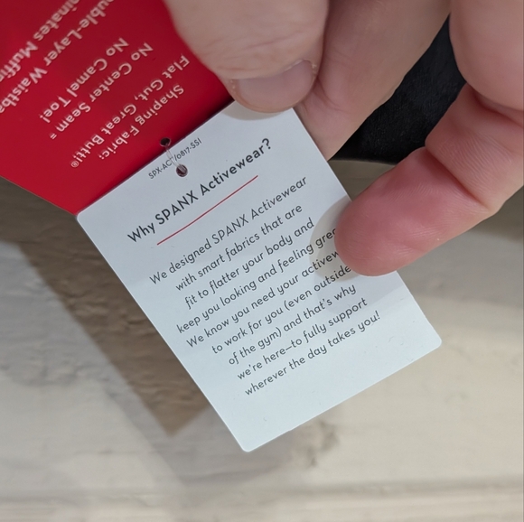 Spanx Active Crop Legging Black 1X NWT - Picture 9 of 12